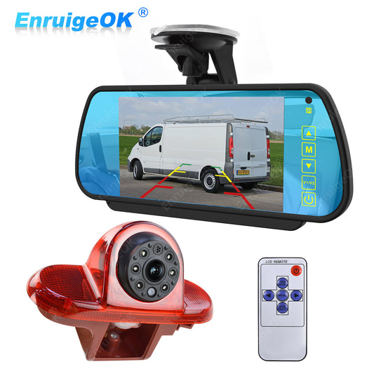 7" Monitor Brake Light Reversing Camera For Renault Trafic Vauxhall Opel Vivaro0