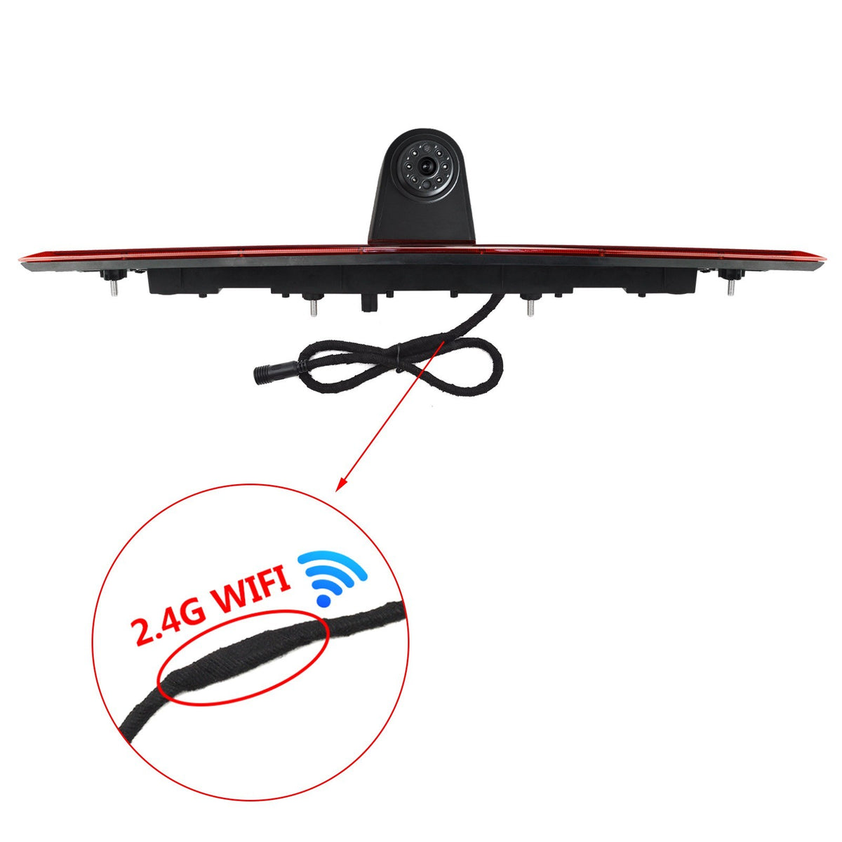 Wireless Rear Brake Light Camera Kit for Maxus V90 Deliver 9 Vans 2019 onwards11