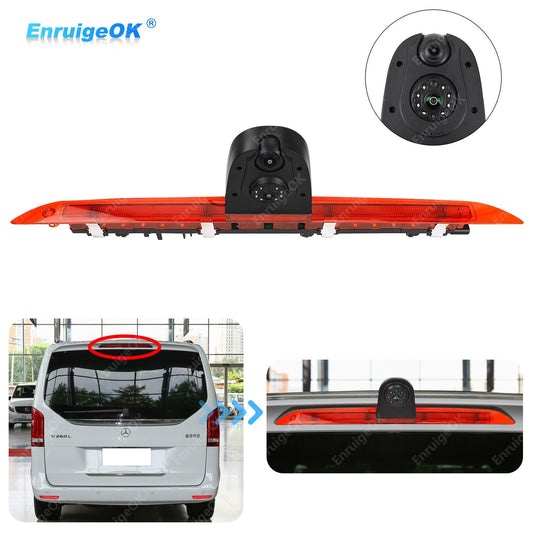Dual Lens 3rd Brake Light Backup Camera for Mercedes-Benz V-Class V260 V260L0