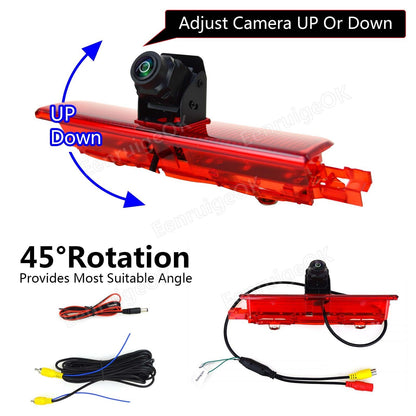 Reversing Camera for Volkswagen VW Caddy [MK3] (2003-2016) Rear Brake Light Fit9