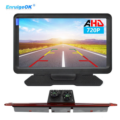 7" Monitor Dual Rear Brake Light Reverse Camera for Mercedes Sprinter VW Crafter0