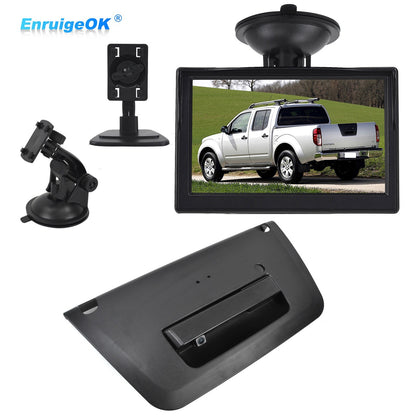 Tailgate Handle with Rear View Backup Camera KitFor 2013-2021 Nissan Frontier0