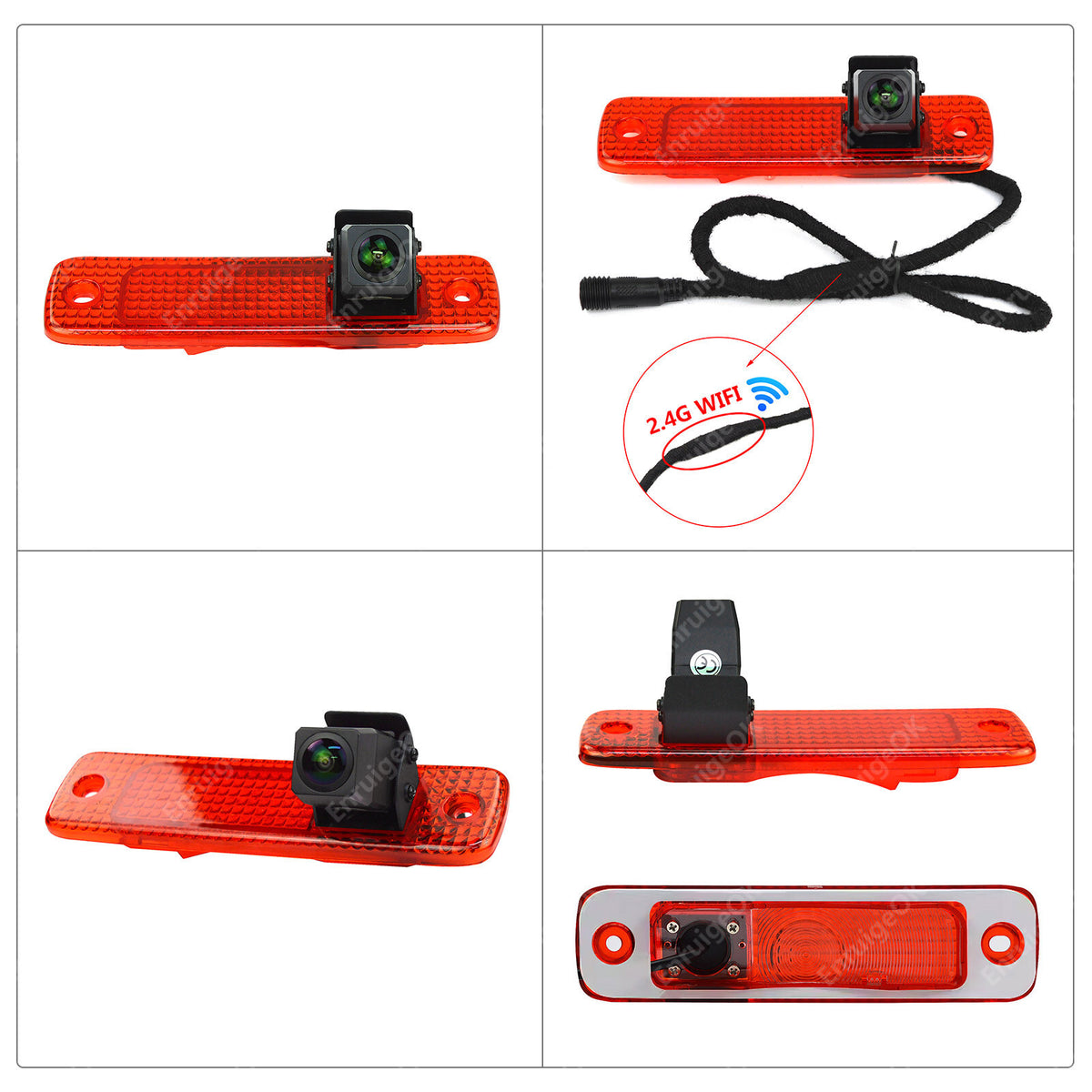 For Ford Transit [MK7](2006-2013) Wireless Rear Brake Light Reversing Camera Kit10