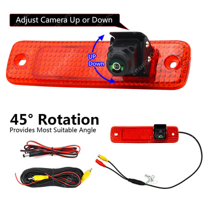 7" Monitor & Rear View Brake Light Reverse Camera for Ford Transit Van 2006-201317