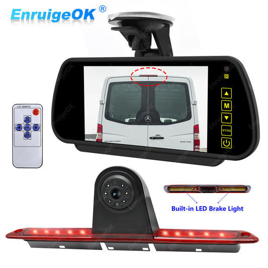 7" Monitor Rear Brake Light Reversing Camera For VW Crafter/Mercedes Sprinter0