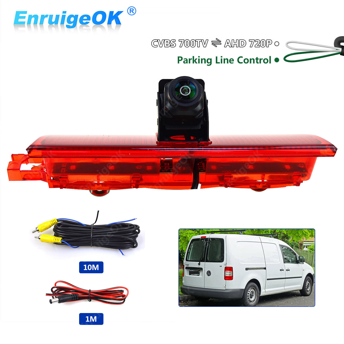 Rear Brake Light Reversing Camera for Volkswagen VW Caddy  [MK3](2003-2015)0