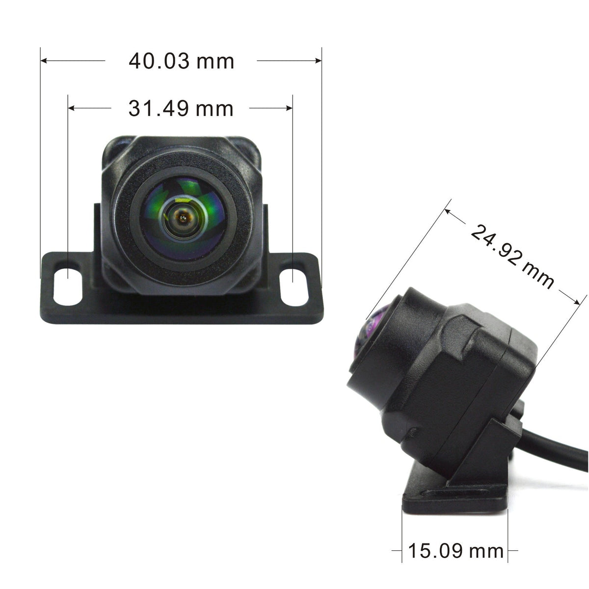 Backup Camera for Cars SUVs RVs Vans Pickups Trucks Night Vision Waterproof 170°3