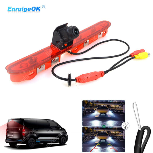 Car Brake Light Reversing Camera for Peugeot Expert Citroen Jumpy Toyota ProAce0