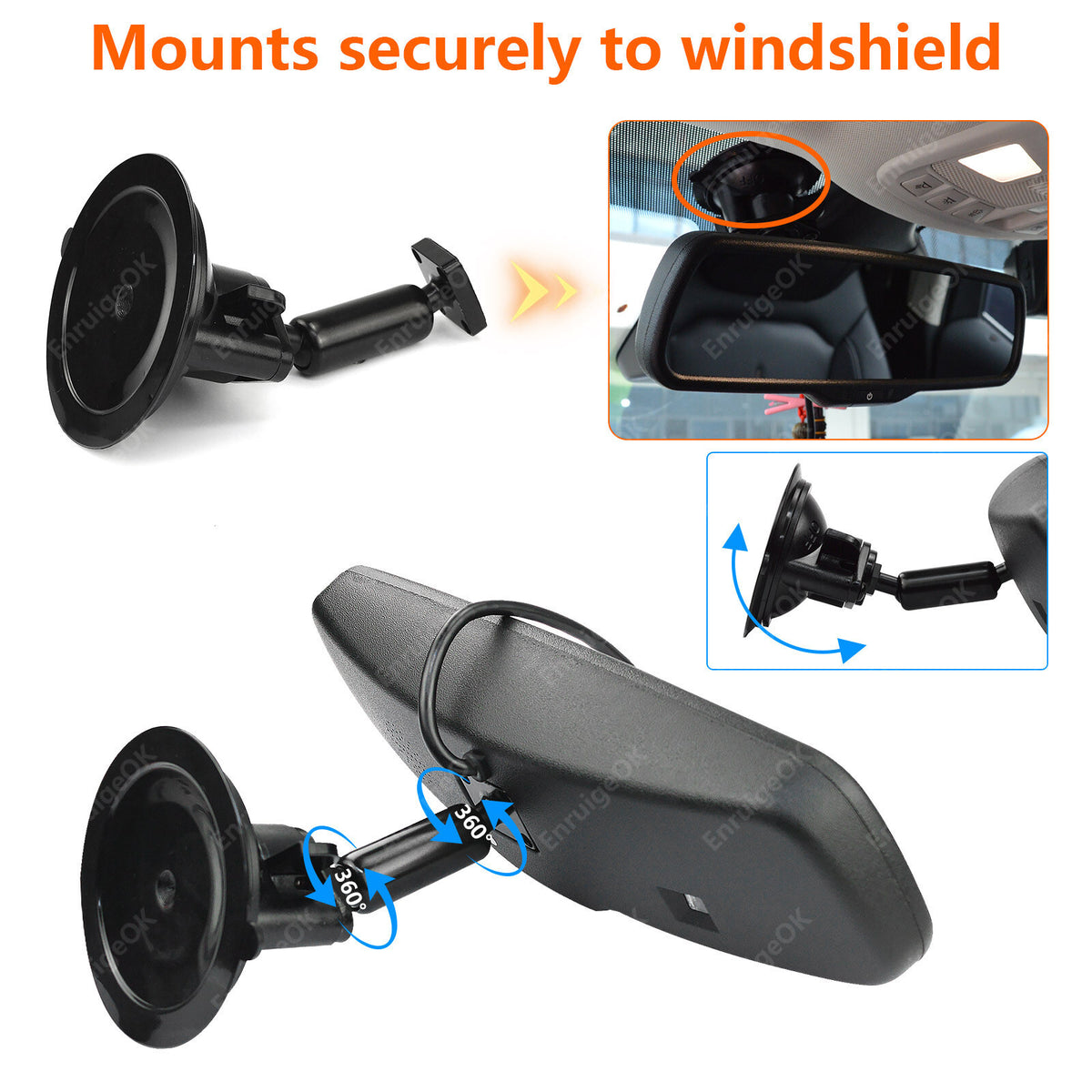 4.3" Monitor Rear Brake Light Reversing Camera for Mercedes Sprinter VW Crafter14