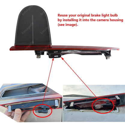 Rear Brake Light Camerse Kit for Ford Transit Custom Van 2012-2015 Bulb Version4
