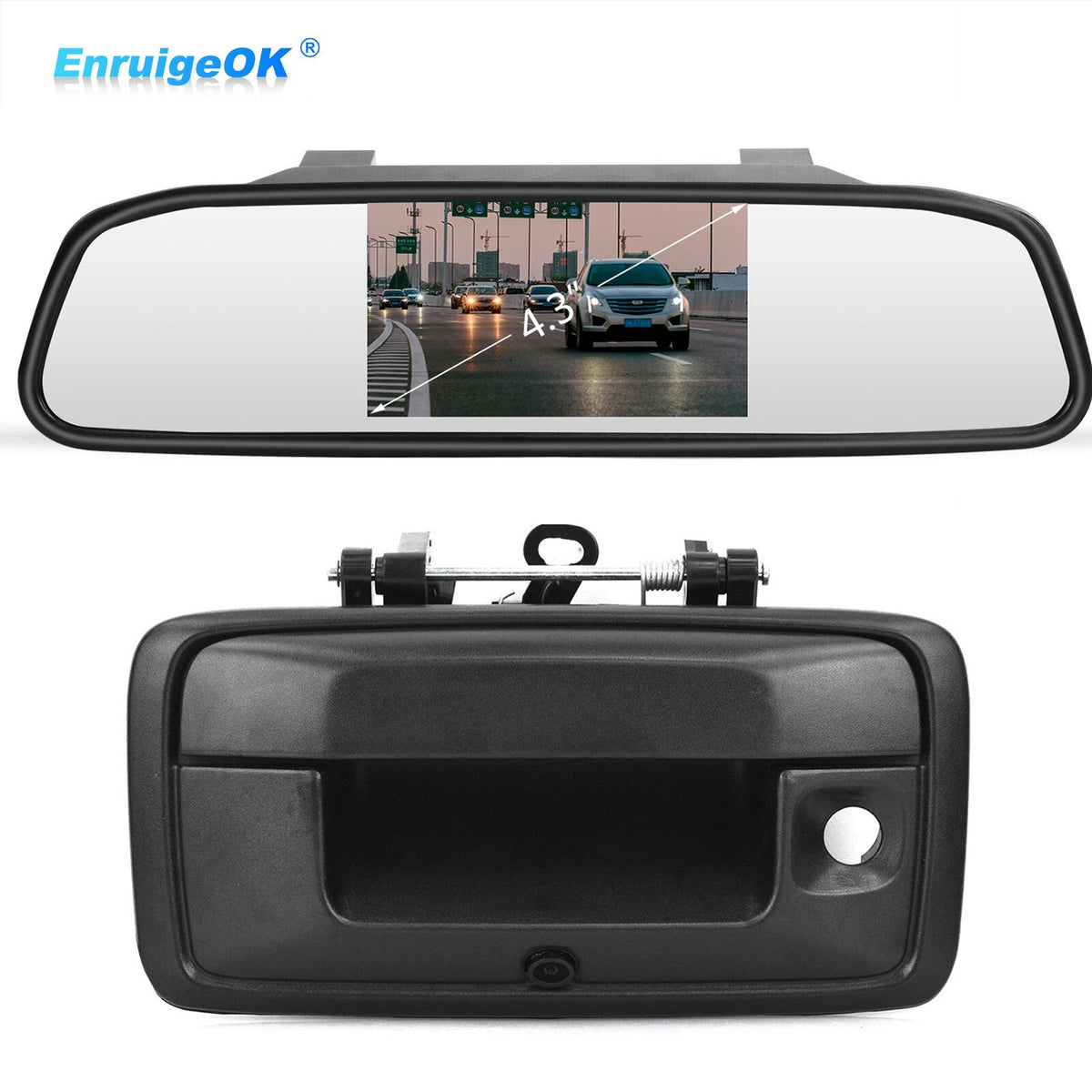 Rear Tailgate Handle Backup Camera Kit For Chevy Colorado GMC Canyon (2015-2020)0