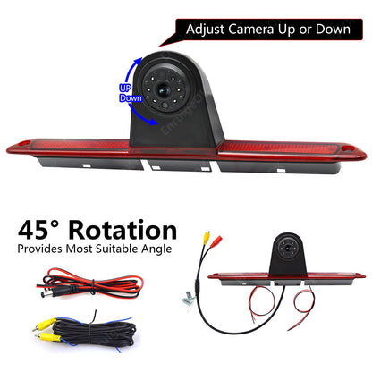 3rd Brake Light Rear View Backup Camera for Mercedes Sprinter VW Crafter Van6