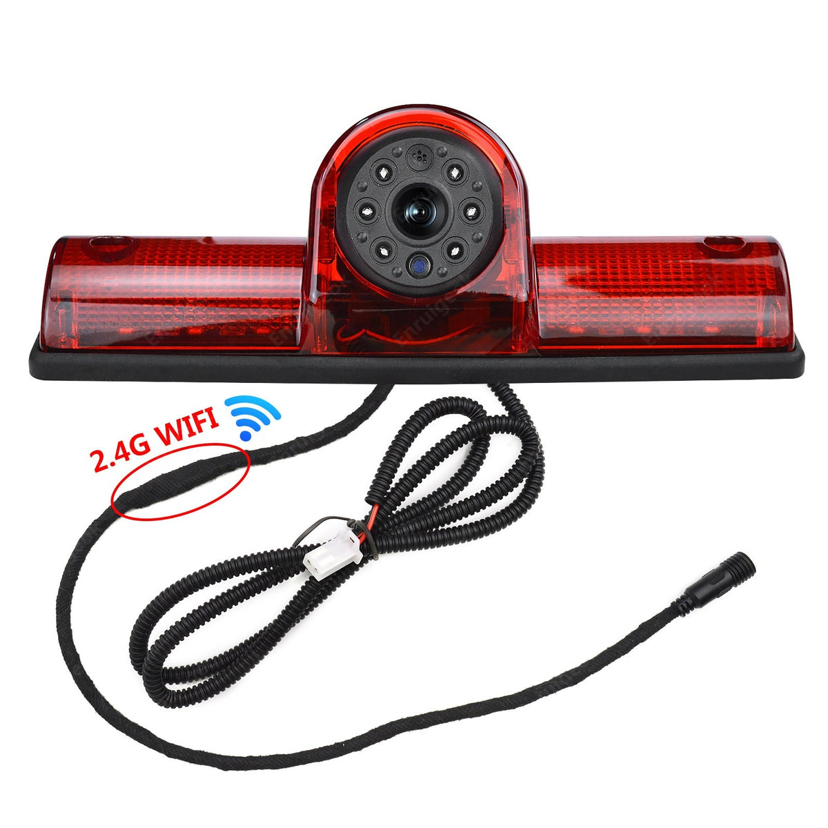 Wireless Brake Light Rear View Backup Camera Kit For Nissan NV 1500 2500 350012