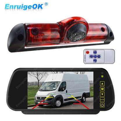 7" Monitor & Rear Brake Light Reversing Camera Kit For Citroen Relay Fiat Ducato0