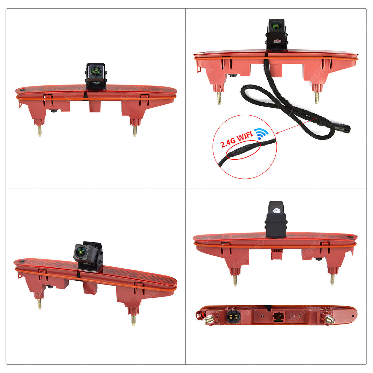 Wireless Rear Reverse Camera Kit For Citroen Berlingo Peugeot Partner Mk2 Mk312