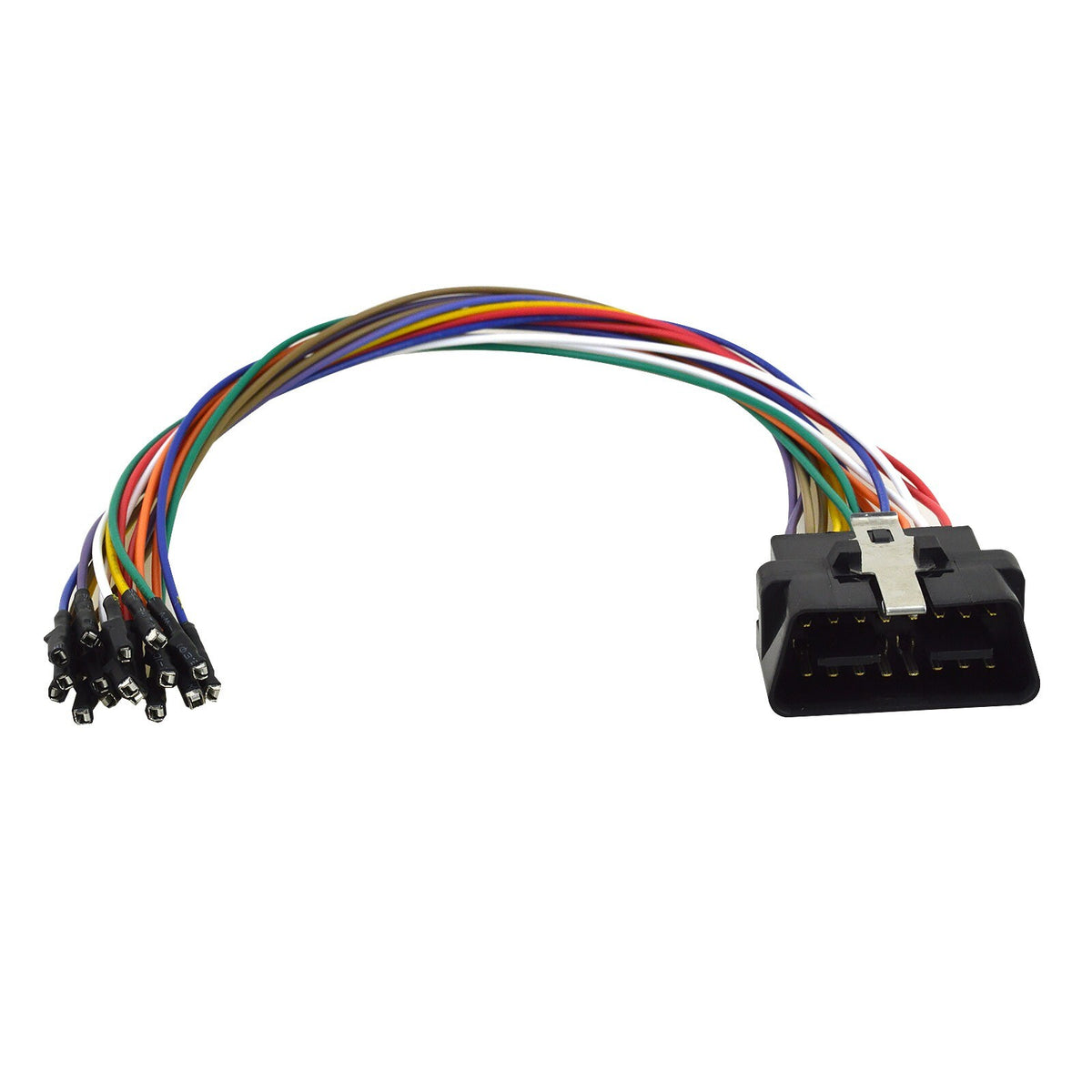 16Pin Car Stereo Radio ISO Wire Harness Extension Cable for Android Player 33cm5