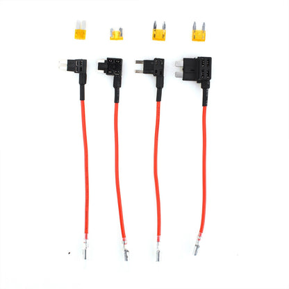 Universal Dash Cam Hardwire Kit 12V-24V to 5V  Mini USB Cable Fuse for Car DVR9