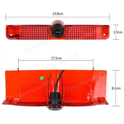 Brake Light Backup Camera For Chevy Express GMC Savana Van 03-19 & Split Monitor4