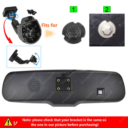 For Peugeot Boxer Fiat Ducato Brake Light Reversing Camera & 6.86" Split Screen12