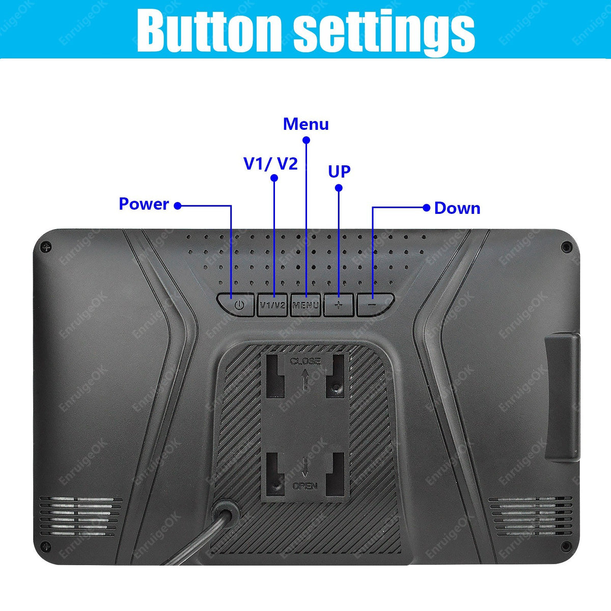 Rear Brake Light Reversing Camera Kit For Renault Trafic Vauxhall Vivaro Opel13