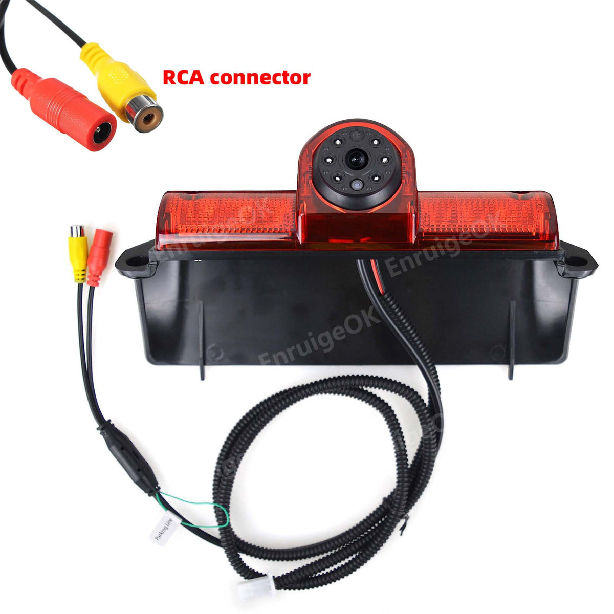 For Chevrolet Express GMC Savana 1500 2500 3500 Brake Light Reversing Camera Kit6