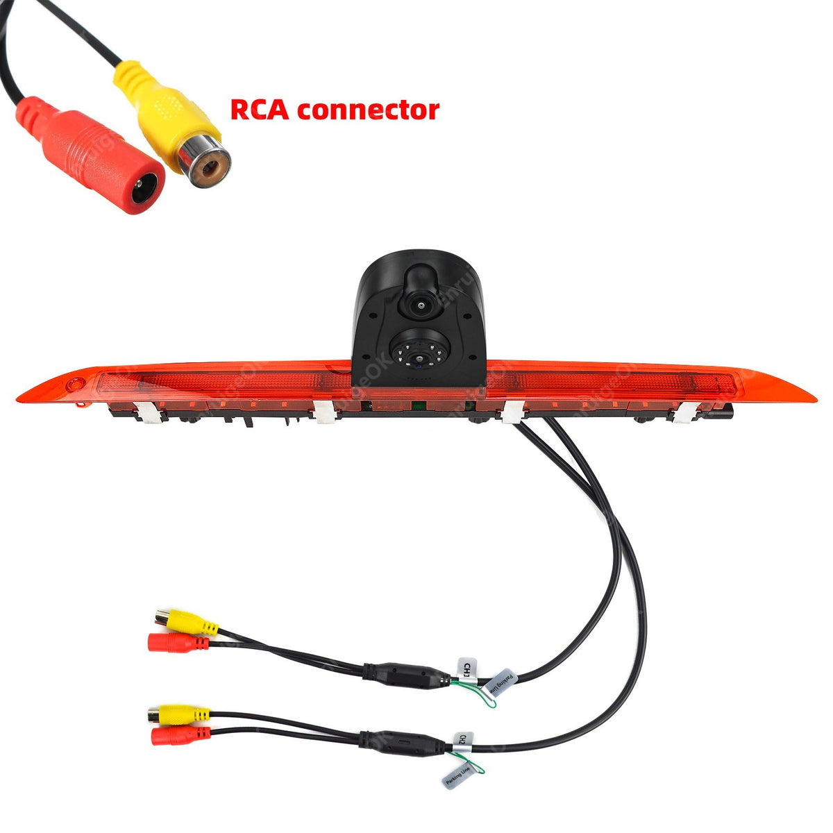 Dual Lens 3rd Brake Light Backup Camera Kit for Mercedes-Benz V-Class V260 V260L11