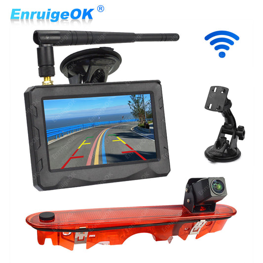 For Mercedes Benz Citan Wireless Brake Light Reversing Camera & 4.3" Monitor Kit0