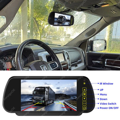 7" Monitor Brake & Dual Light Reversing Camera For Peugeot Boxer, Citroen Relay14