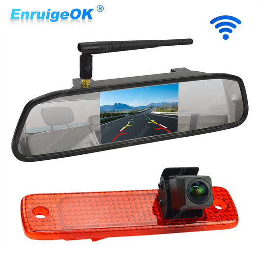 For Ford Transit [MK7](2006-2013) Wireless Rear Brake Light Reversing Camera Kit0