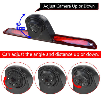 6.86" Monitor&Rear Brake Light Reversing Camera for Mercedes Sprinter VW Crafter5