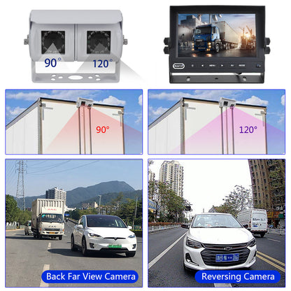Motorhome Van Dual Rear View Reversing Camera Kit for Commercial Vehicles2