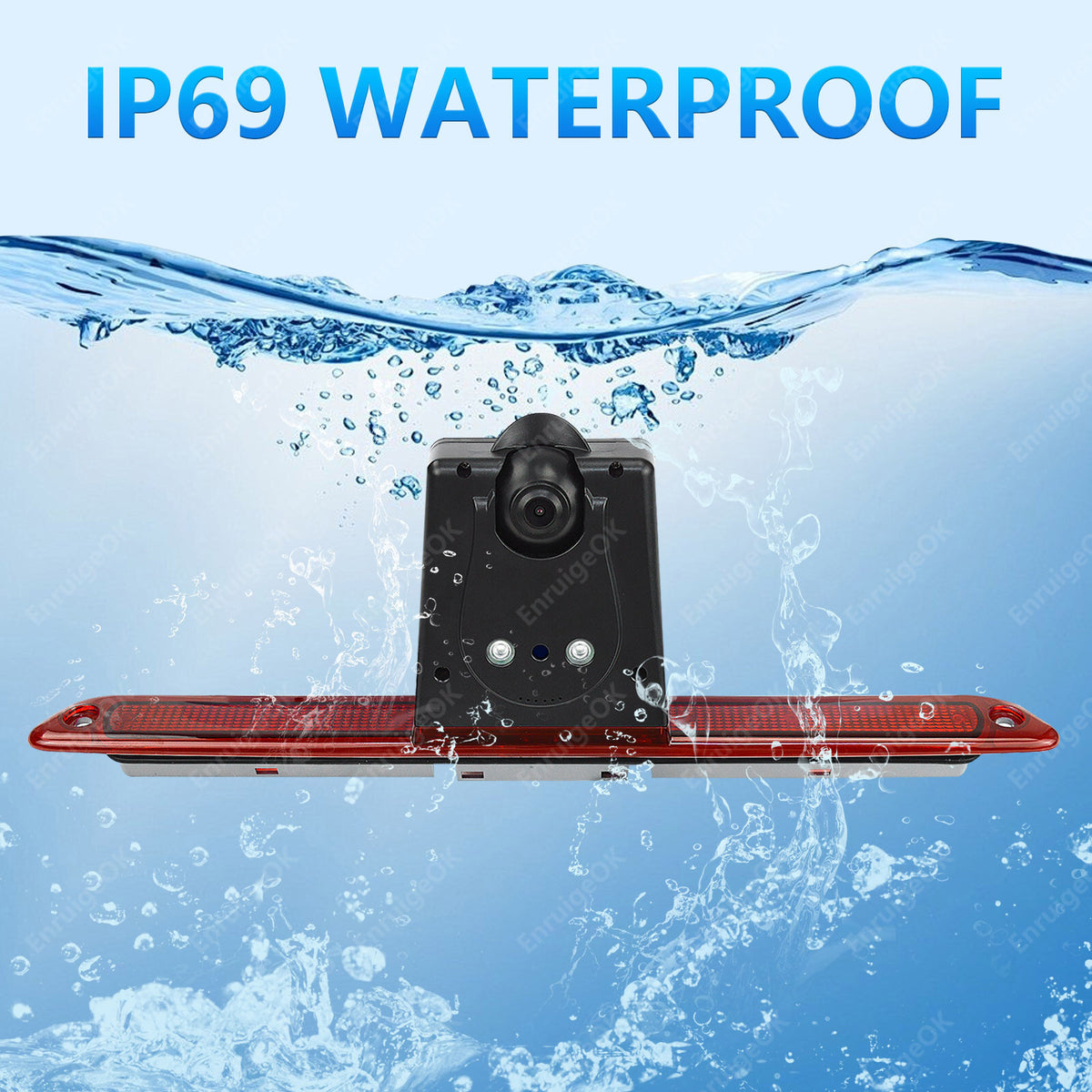 Reverse Camera For Mercedes Sprinter VW Crafter Brake Light Rear & 4.3" Monitor8