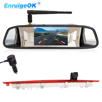 Wireless Brake Light Reversing Camera Kit for Mercedes Vito W447 Tailgate Only0