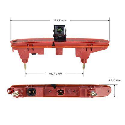 Wireless Rear Reverse Camera Kit For Citroen Berlingo Peugeot Partner Mk2 Mk314