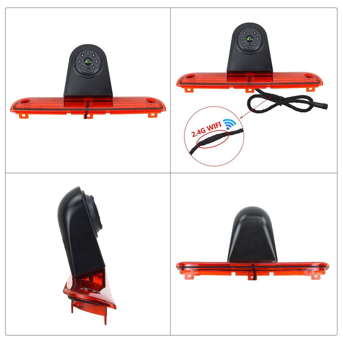 Fiat Ducato Peugeot Boxer Wireless Rear Brake Light Reversing Camera &7" Monitor4
