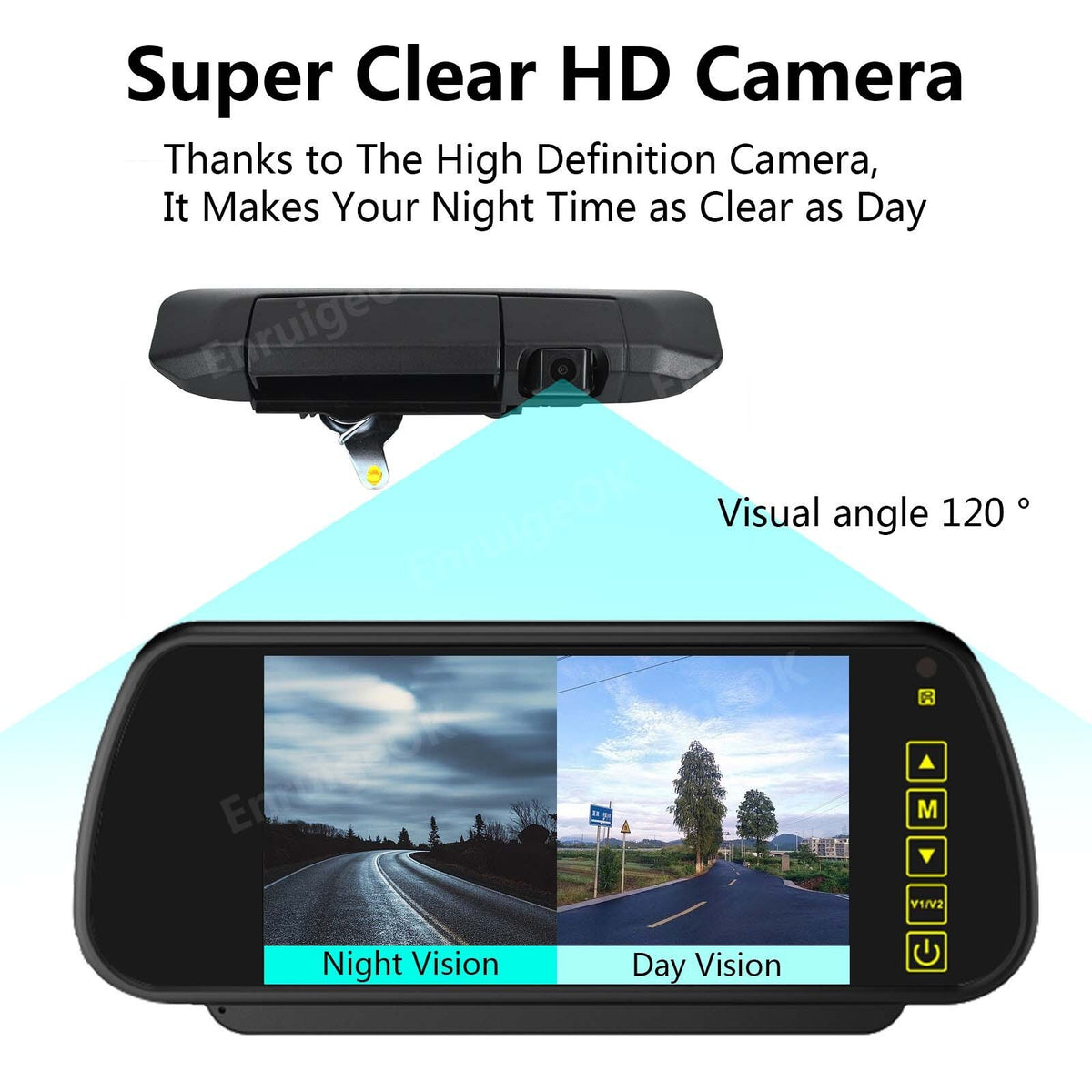 Tailgate Handle with Rear View Backup Camera Kit For Toyota Tacoma (2005-2015)3