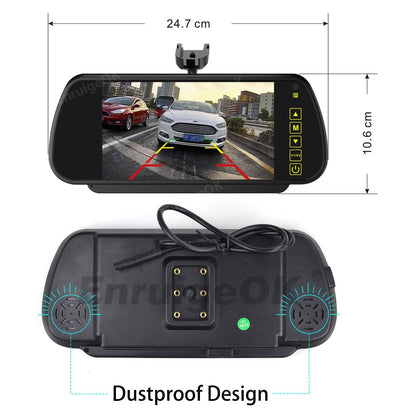 7'' Monitor Rear Brake Light Reversing Camera for Vauxhall Vivaro Renault Trafic21