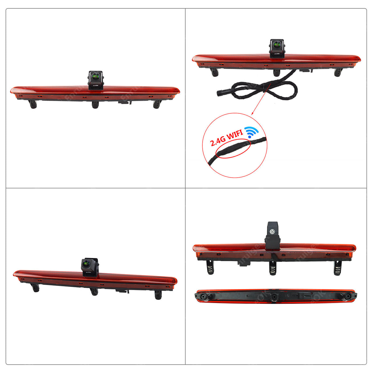 Wireless Reverse Camera Kit For VW Transporter T5 T5.1 Tailgate Single Door Only12