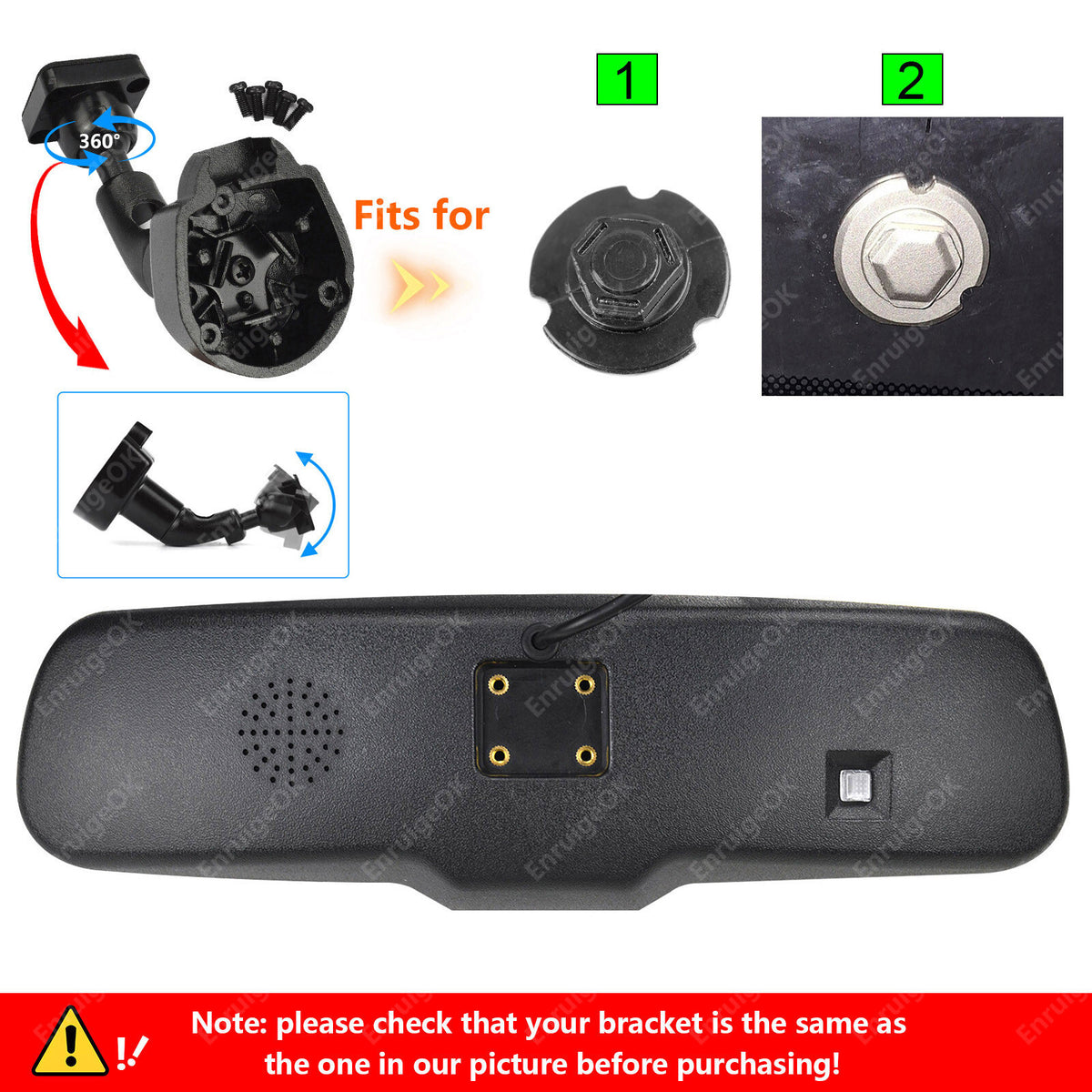 For Peugeot Boxer Fiat Ducato Brake Light Reversing Camera + 6.86" Split Screen19