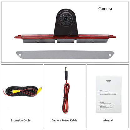 Rear Brake Light Reversing Camera for Mercedes-Benz Sprinter W906 VW Crafter MK115