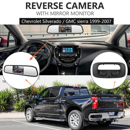 Tailgate Handle Backup Camera Kit for Chevrolet Silverado/GMC Sierra (1999-2006)1