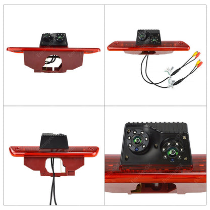 New Brake Light Reversing Camera For Peugeot Expert MK2 + 6.86'' Split Screen10