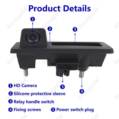 Car Rear View Camera for Audi/VW/Passat/Tiguan/Golf/Touran/Jetta/Sharan/Touareg5