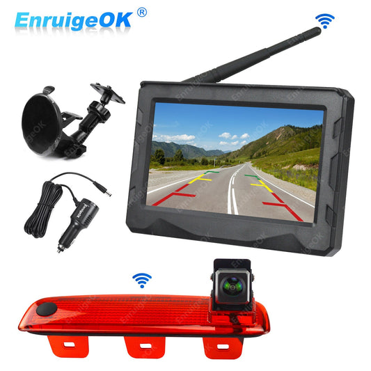Wireless High Level Brake Light Reversing Camera Kit for Renault Dacia Dokker0