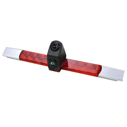 Dual Lens Brake Light Reversing Camera & 6.86" DVR Split Monitor Kit for Vans7