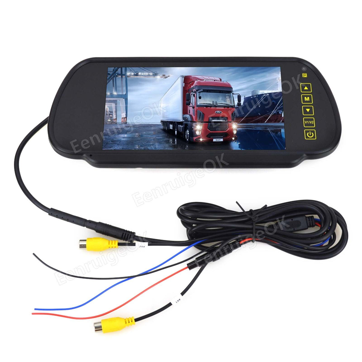 7" Monitor &Universal Brake Light Rear View Backup Camera for Cargo Van RV Bus16