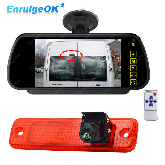 7" Monitor & Rear Brake Light Reversing Camera for Ford Transit Van 2006-20130