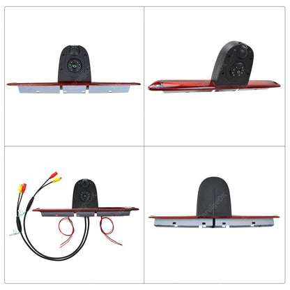 For Mercedes Sprinter/VW Crafter Dual Rear Brake Light Reverse Camera 7" Monitor6
