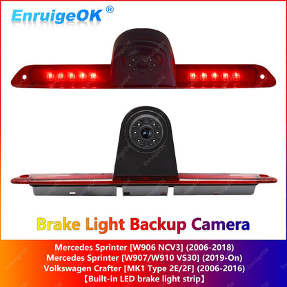 Rear Brake Light Reversing Camera for Mercedes-Benz Sprinter W906 VW Crafter MK10