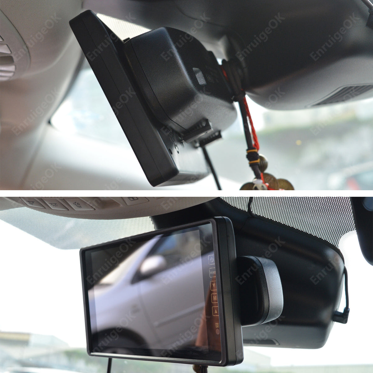 Citroen Dispatch Van 2007-2016 Rear Brake Light Reversing Camera &9" Monitor Kit12